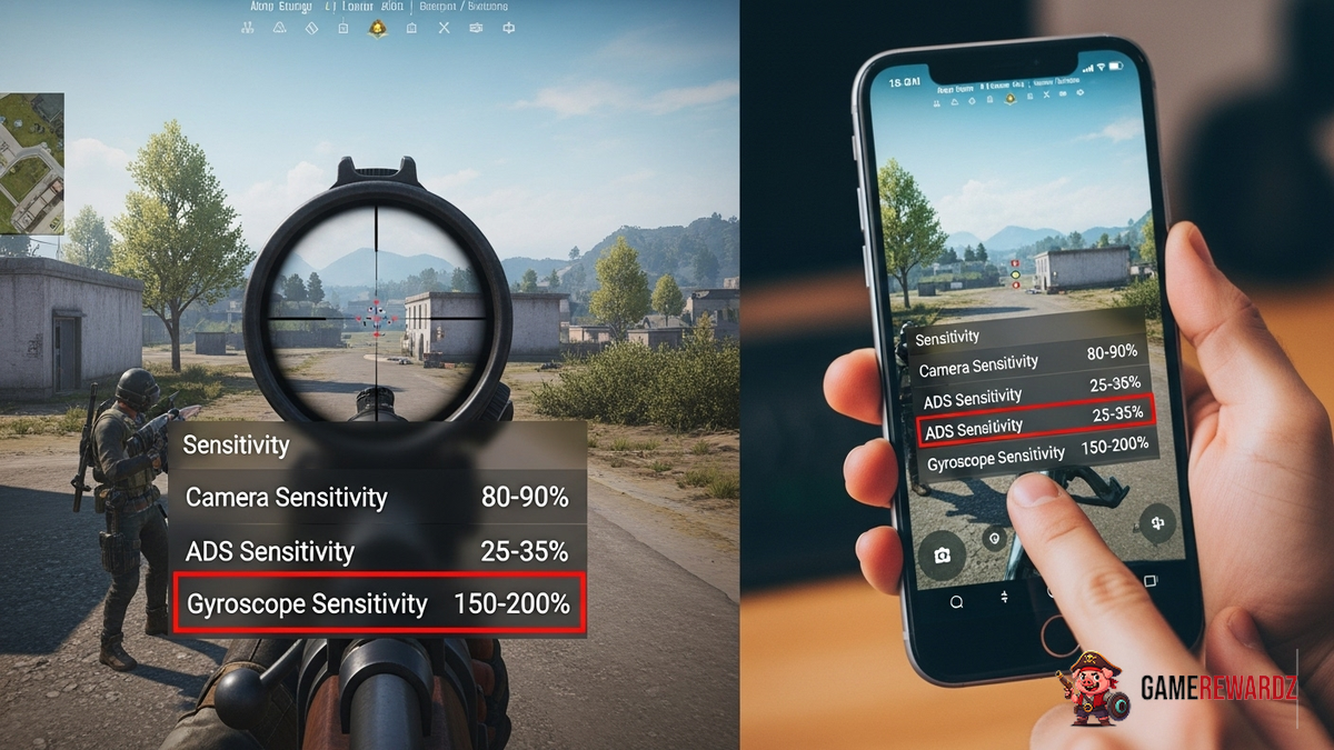 BGMI Best Sensitivity Settings for Snipers